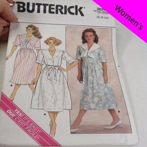 Butterick 3624 sewing pattern Dress EASY (complete) 6-10